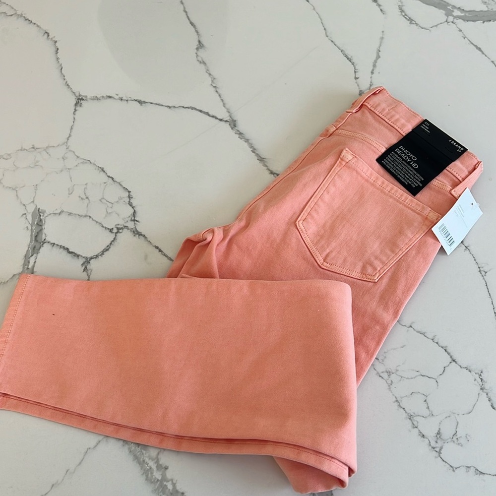 J Brand mid rise crop skinny